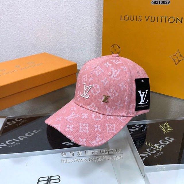LV男女同款帽子 路易威登老花棒球帽  mm1021